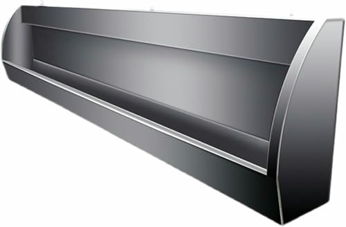 GFXYQPDNV Urinoir Mural pour Hommes, en Acier Inoxydable 304, urinoir Commercial allongé de 100 cm avec Tuyau d'évacuation, pour écoles, hôpitaux, lieux publics et Chantiers de Construction