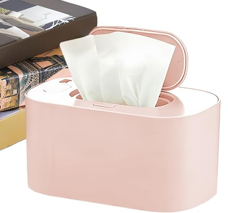 Chauffe-Lingettes Appareil de Chauffage à Grande Capacité et Fonctionnement | Porte-Lingettes Humides à Température Constante Pour Maison Voiture Soins Bébé Table à Langer Chevet Rangem