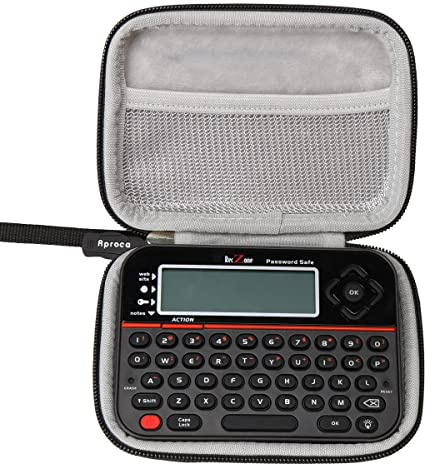 Aproca Hard Storage Travel Case, for Reczone password safe Device (Black-New Version)