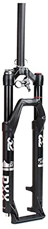 SJHFG 1-1/8 Fahrrad Gabel MTB,27,5 29 Zoll Fahrrad Federung Vorne Gabel Fernverriegelung MTB Luft-Federgabel Federweg 120mm (Size : 27.5inch)