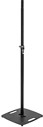 OMNITRONIC BPS-2 Boxenhochständer schwarz | Boxen- und Lichtstativ mit Bodenplatte, von 110-200 cm verstellbar und bis 18 kg belastbar