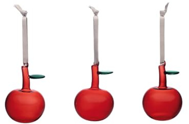 Iittala Glass Apple red 3set [SET3]