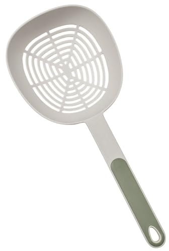 Grande Louche D'écumoire, Cuillère à Passoire, Cuillère à Fente à Long Manche, Louche D'écumoire Polyvalente Efficace, Passoire D'araignée De Cuisine Pour Nouilles Et Boulettes