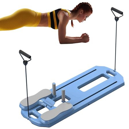Pilates-Maschine für Zuhause, Pilates Reformer Maschine, kompakt, Pilates Sliding Board, Home Pilates Reformer, tragbar, Pilates Equipment, Indoor Pilates Workout, Outdoor Pilates Maschine