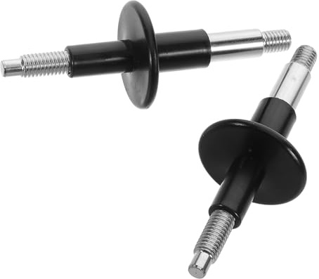 Beckenhalterung aus Kunststoff und Legierung 1 Satz mit Schrauben | Schraubmaß 6mm 8mm Halterdurchmesser und Schwarz , 10mm für Proben und Auftritte
