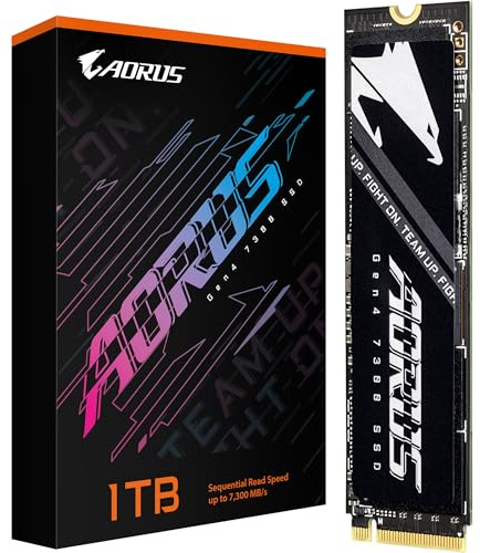 Gigabyte Aorus Gen4 7300 SSD PCIe 4.0 x4, NVMe 1.4 1TB