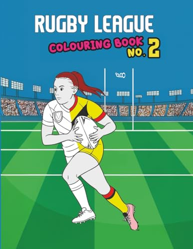 Rugby League Colouring Book 2 (David Ditchfield Books)