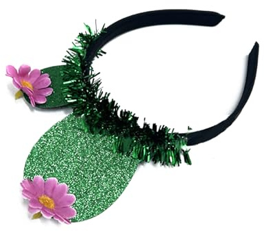 FANSHINUO Lametta-Haarbänder, Cosplay, handgefertigt, Haar-Accessoires für Damen, Maskerade-Kopfschmuck, Karneval, Kunstdekor, bequemes Stirnband