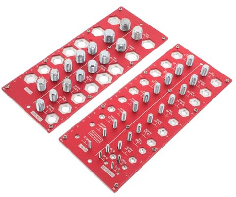 FRCOLOR Calibrador De Tornillos Calibrador De Roscas Para Tuercas Y Métrico Para Tuercas Y Tornillos Herramienta Para Medir
