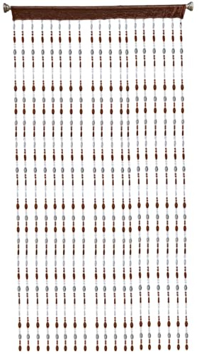 AwnsIMfreien Door Beads Curtains, Beaded Door Curtain 39.4x78.7 inch Elegant Tassel Line Beaded Curtain Fly Screen for Home Decor, Doorways, Room Dividers & Party, Bead Curtains for Doorways