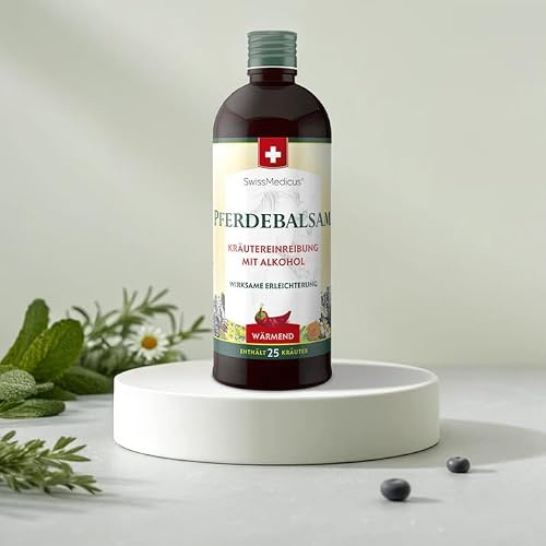 Baume chauffant aux herbes et à l'alcool