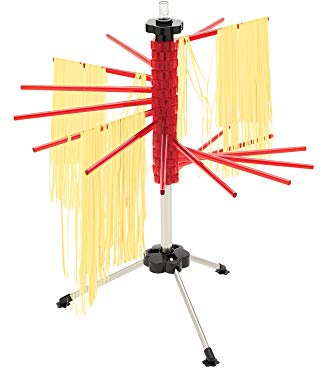 Fox Run 11654 Pasta Drying Rack, BPA Free Plastic, Red