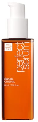 Mise En Scene Perfect Serum Original - Heat Protectant Hair Oil for Frizzy & Dry | Argan Oil | Visibly Smooths & Softens | Add Shine All Hair Types | Damage Repair | Fruity Floral Scent, 2.7 Fl Oz.
