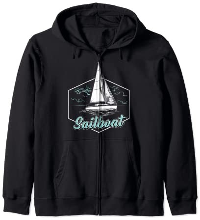 Segelboot Segeln Segler Segelschiff Regatta Skipper Segeln Kapuzenjacke