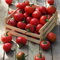 NO-GMO 45 Semi, Semi di Pepe dolce di Ciliegia rossa, Semi di sottaceto o insalata di verdure da giardino Semi di Heirloom