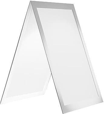 Andoer 850 * 295 mm tragbarer Fotografie-Reflektor, Faltbarer V-Flach-Lichtreflektor, Fotografie Reflektor Cardboard für Fotografie-Lichtdiffusor-Board