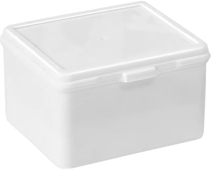 Visitenkarten-Box, weißes Sammelkartenetui, Lernkarten-Box, Ausweishalter, Kartenspiel-Aufbewahrung zur Organisation