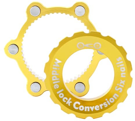 Centerlock Auf 6-Bolzen Adapter | Bremsscheiben Centerlock Adapter | Mountainbike 6-Loch Adapter Für Offroad-Fahrräder Und Geländemotorräder