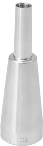 Vergoldetes Trompetenmundstück in 3,0 C/5 C/7 C, Edelstahl, Instrumentenmundstück für Anfänger, Fortgeschrittene und professionelle Spieler