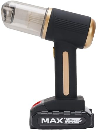 Dpofirs Aspirateur de Voiture sans Fil, 10000pa Aspirateur Portable D'aspiration Haute Puissance, avec des Accessoires de Batterie Rechargeables, pour Le Nettoyage de la Voiture et de