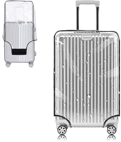 Yotako 32 tums resväska skydd, transparent resväska skydd PVC vattentätt skyddsfodral fodral, dammtät återanvändbar resväska skyddsfodral