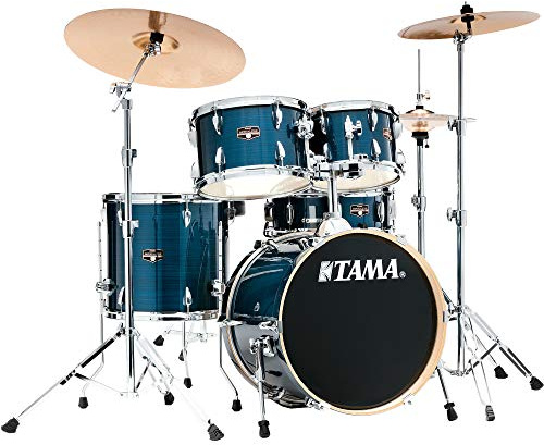 Tama IE58H6W Imperialstar Hairline Blue 5-piece drum kit