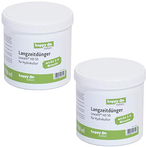 Happy Nature Set2 2 x 750 ml Lewatit HD 50 Dünger