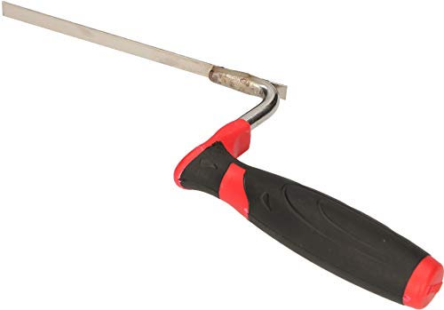 KOTARBAU® Cazzuola per fughe in acciaio inox, 8 mm, per stuccatura con manico in plastica, spatola per fughe, indispensabile per lavori di fughe