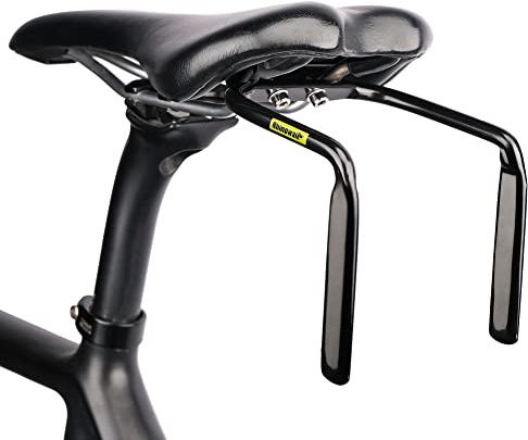 Rhinowalk Fahrrad Satteltasche Stabilisator Stütze für Satteltasche Anti Schütteln (Mit Schutzgummi)