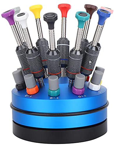 Screwdriver Sets, 10pcs Professional Watch Glasses Repairing Tool Screwdriver Repairing Tool With Base