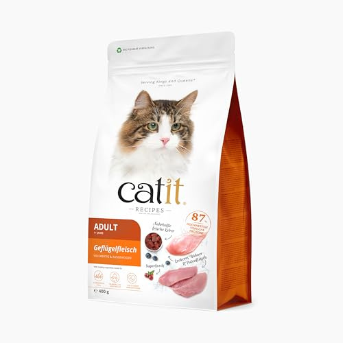 Katter foder CATIT Recept Vuxen Fåglar 400 gr