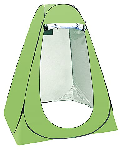 RajoNN Zelt Tragbares Pop-up-Duschzelt für den Außenbereich, Camping-Toilettenzelt, wasserdicht, regensicher, Winddicht, Strandzelt für Camping, Strand und Wandern, Toilette und Umkleideraum