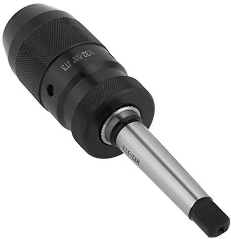 Portabrocas de torno Mt2 Mt2 Mandril 14 × 10 × 9 1 16 mm Capacidad 45 Acero Auto Apriete Portabrocas de torno sin llave con eje cónico Mt2 Jt3 Mandril de taladro de torno Mt2