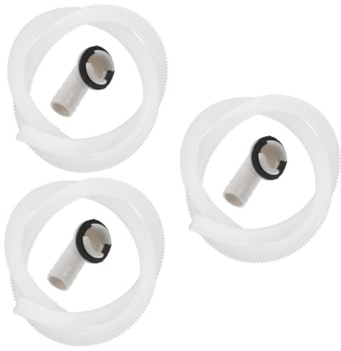 MAGICLULU 3 Pièces Kit de vidange de climatiseur unité de climatisation connecteur tuyau evacuation climatiseur tuyau d'évacuation climatisation tube souple tuyau de vidange ca portable PVC