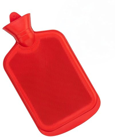 App Life Borsa Acqua Calda 1,5L, Borsa dell'Acqua Calda in Gomma Naturale a Tenuta Stagna, Ideale per Mani, Schiena e Collo