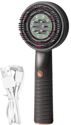 Doiyislem Kopfhautmassierer | Elektrischer Kopfhaut Massager Für Haarpflege - Wasserdichte Vibrierende Massagebürste Kammkopf Zur Persönlichen Pflege Für Männer Frauen Reise
