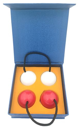 Asalato Shakers - Agitadores de ritmo de madera de 350 g, 2 bolas de Kashaka, instrumento de percusión de mano, musical para fabricantes de sonido, actividad musical atractiva para adolescentes