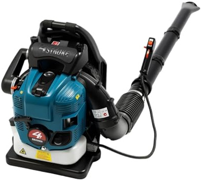 EJHNBSF Leaf Blower 4-Takt-Rucksack-Laubbläser,75.6 cm³ Kabelloser, Leistungsstarker Laubbläser,7000 U/min. Geringer Kraftstoffverbrauch, Gasbetrieben