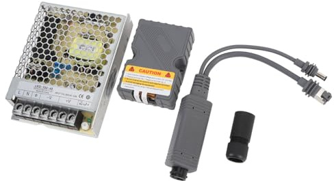 YWBL-WH PoE-Injektor 150 W 48 Bis 57 V 3 A Gigabit Power Over Ethernet-Adapter mit ESD-Sicherheit für IP-Kamera-Satelliten- und Fernnetzwerkgeräte
