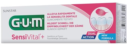 GUM SensiVital+ Zahnpasta, 75 ml Zahncreme