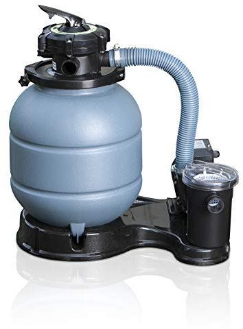 Gre FS320 - Il filtro a sabbia per piscine include un prefiltro. Per piscine interrate, autoportanti o fuori terra fino a 4.000 L, con potenza di 180 W.