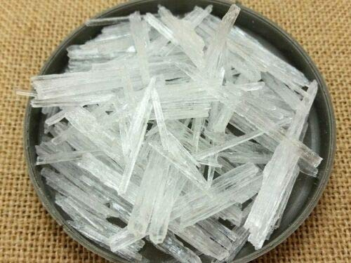 Natural Menthol Crystals Aromatherapy Relives Congestion Blocked Nose Cold Flu Sinus from Turkey (75g)