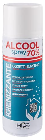HQS BOMBOLETTA SPRAY IGIENIZZANTE ALCOOL 70% 400 ML (1)