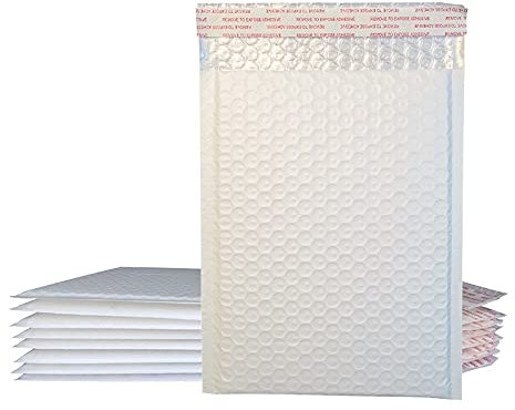 Gepolsterte Briefumschläge, A4, A5, gepolsterte Luftpolsterumschläge (weiß, 10 Stück A4)