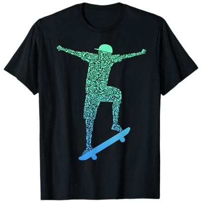 Skateboard-Shirts für Jungen | Skateboard-Ausrüstung für Skater T-Shirt