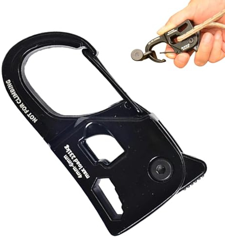 Tensor de cuerda para tienda de campaña, cuerda de unión autobloqueante, aleación de aluminio, hebilla de atracción automática, tensor de cuerda de cartón de aluminio con anillo de acero. Cable de
