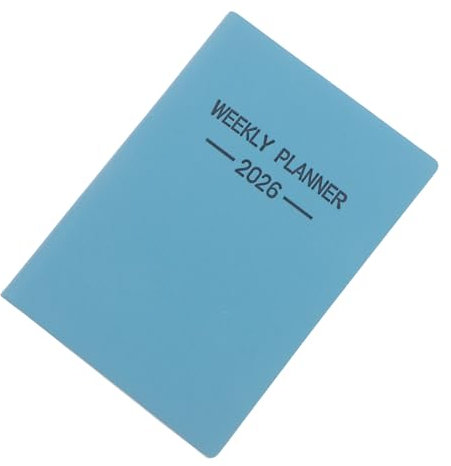 HOUDERCO Kleiner Wochenplaner A7 Mit Pu Hardcover Kompakter Taschenorganizer 2026 Langlebiger Wochen Und Monatskalender Für Business Und Handtasche