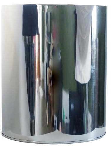 Leaf Metall-Pflanzgefäß, Silber, 51