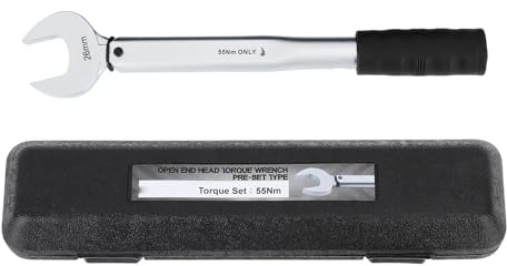 Fuchooky Llave de torsión fija de apertura de 26 mm de apertura de 25 nm de capacidad de torsión para el aire acondicionado la reparación de motocicletas