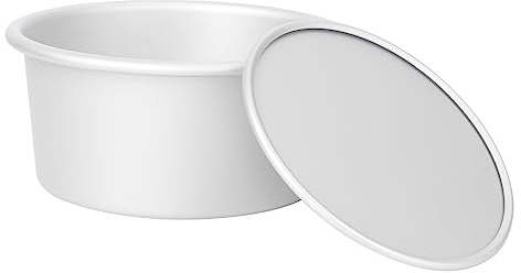 ABOOFAN Tortiera Tonda con Rimovibile Alluminio Anodizzato Stampo per Torte Cheesecake e Dolci Facile da e Resistente